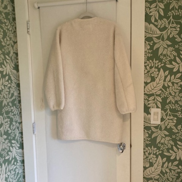 Wilfred Free/Aritzia longline teddy fleece jacket - Picture 3 of 3